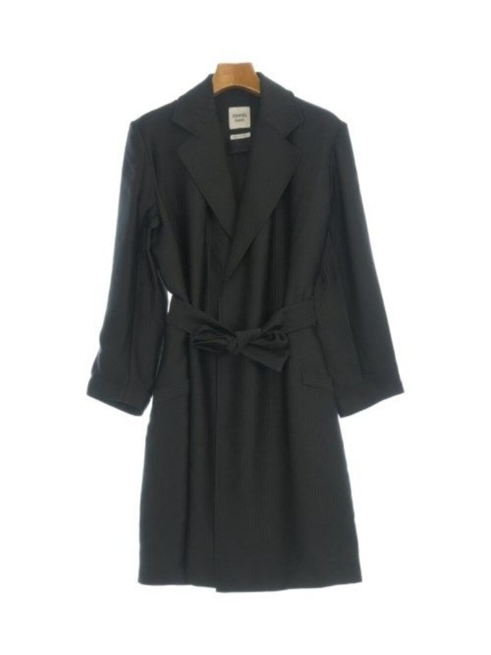 Hermes Coat Black